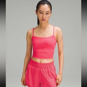 Lululemon Wunder Train Strappy Tank Top in Lipgloss Size 8 Worn Once